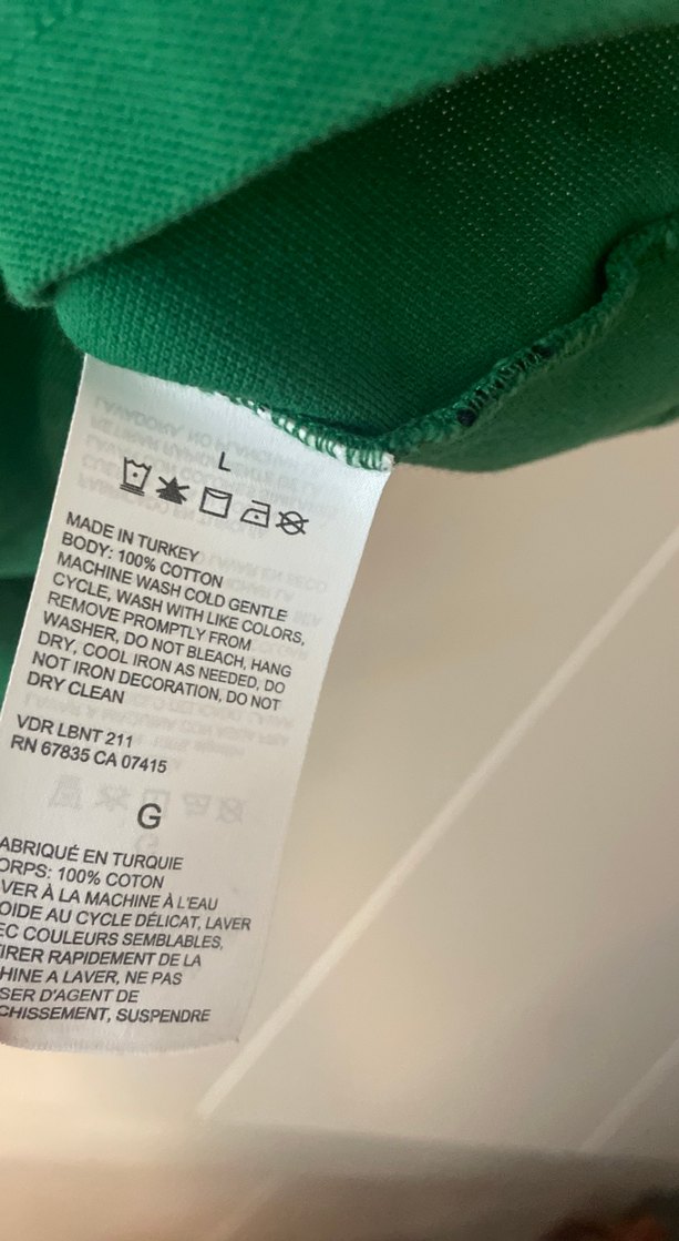 Erkek Yeşil Kısa Kollu Polo Tişört - Görsel 3