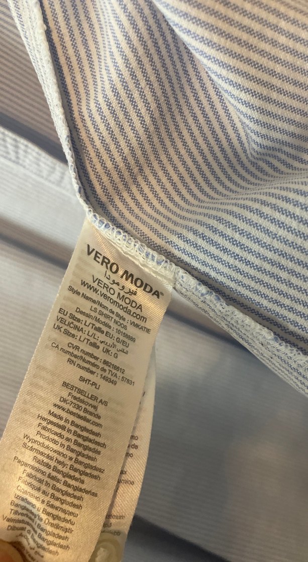 Gri Erkek Keten Gömlek, Uzun Kollu, Düğmeli - Görsel 5