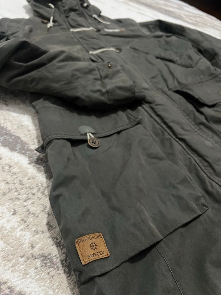 Didriksons İsveç Vintage Kadın Parka Kaban M - Görsel 4