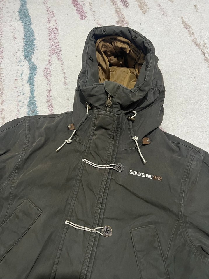 Didriksons İsveç Vintage Kadın Parka Kaban M - Görsel 3