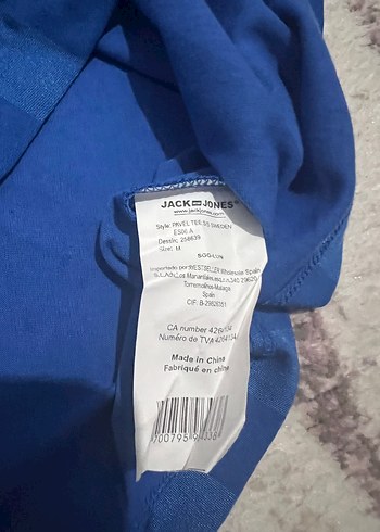 s Beden mavi Renk Jack&Jones Vintage İsveç Forması XS/S
