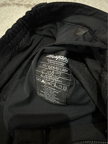 s Beden siyah Renk Bergans Kadın Outdoor Pantolon S