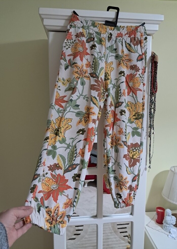 Yazlık şık pantolon  - Görsel 2