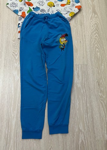 Renkli Baskılı Erkek Gecelik Takımı - Görsel 3