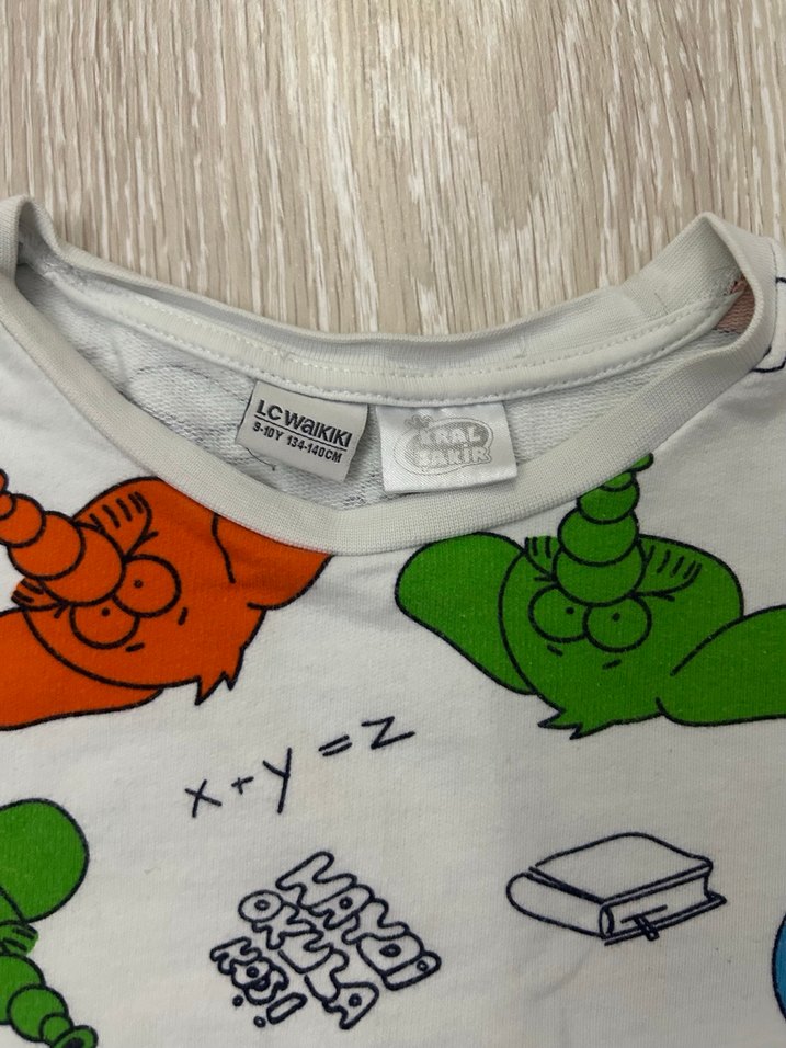 Renkli Baskılı Erkek Gecelik Takımı - Görsel 2