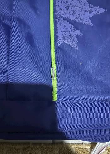 Mavi Fermuarlı Kadın Sırt Çantası Orjinal ürün - Görsel 8