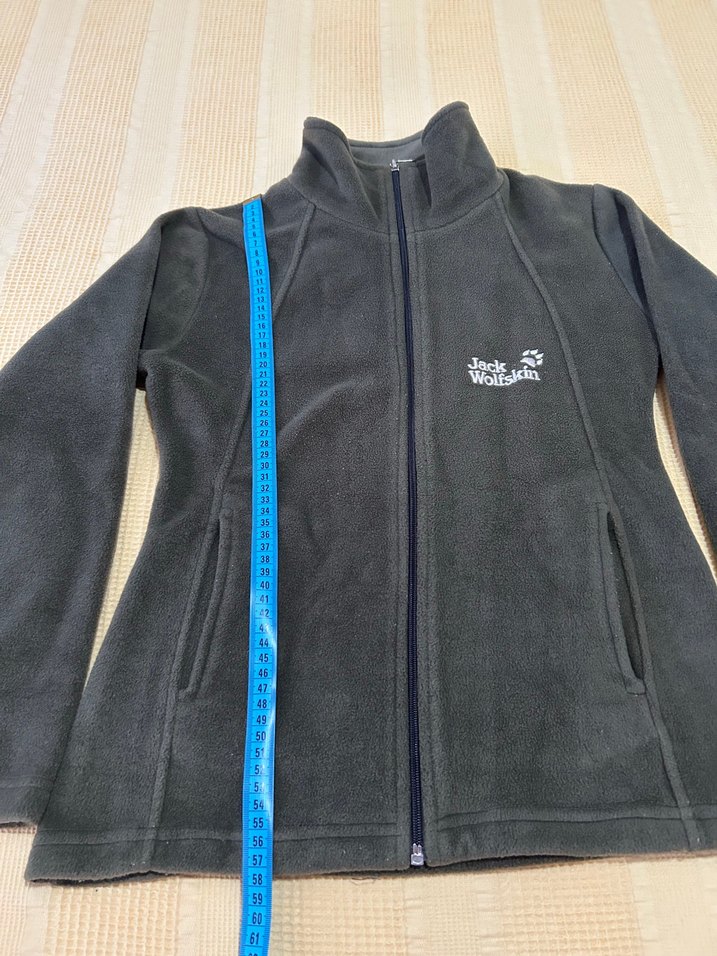 Jack Wolfskin Yeşil Fermuarlı bayan Polar - Görsel 2