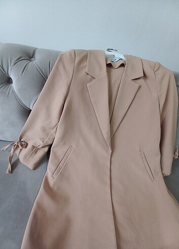 Trendyol & Milla Camel blezer ceket 
