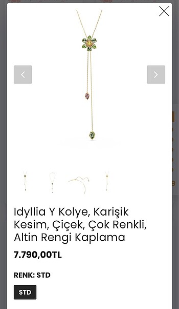 swarovski Swarovski Kolye