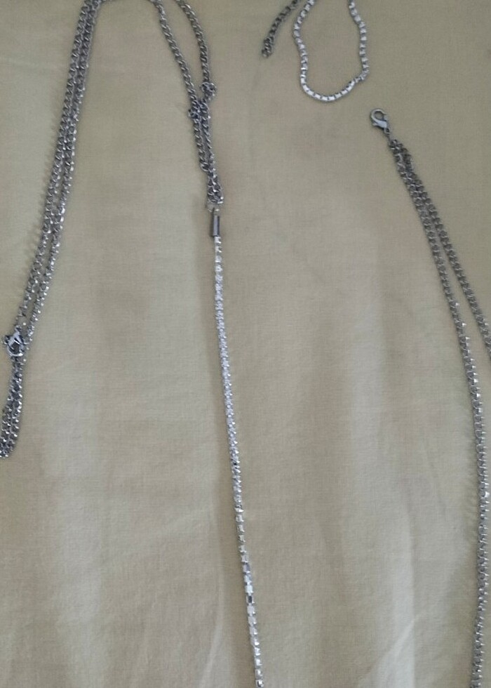 Zirkon taşlı vücut aksesuarı - Görsel 3