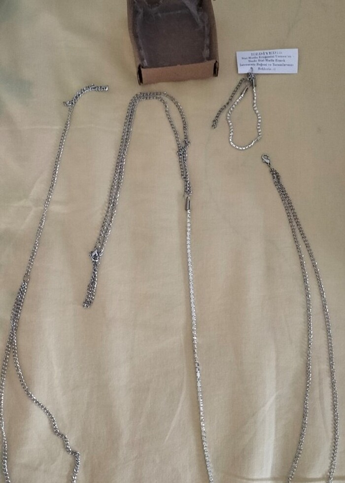 Zirkon taşlı vücut aksesuarı - Görsel 4