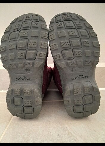 30 Beden bordo Renk Decathlon kız çocuk waterproof bot