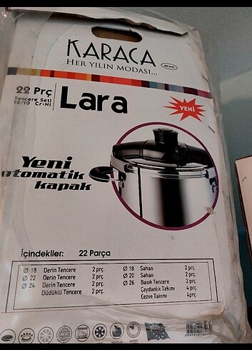 Beden Sıfır kutu tam takım tencere seti