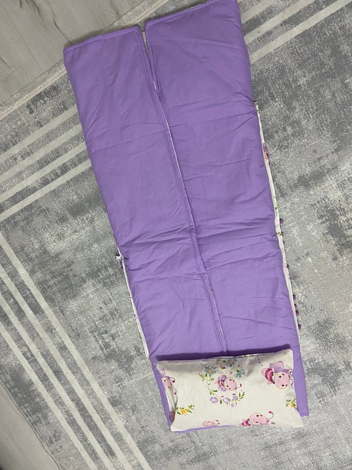 Pamuk kumaş bebek surpriz yastık - Görsel 5