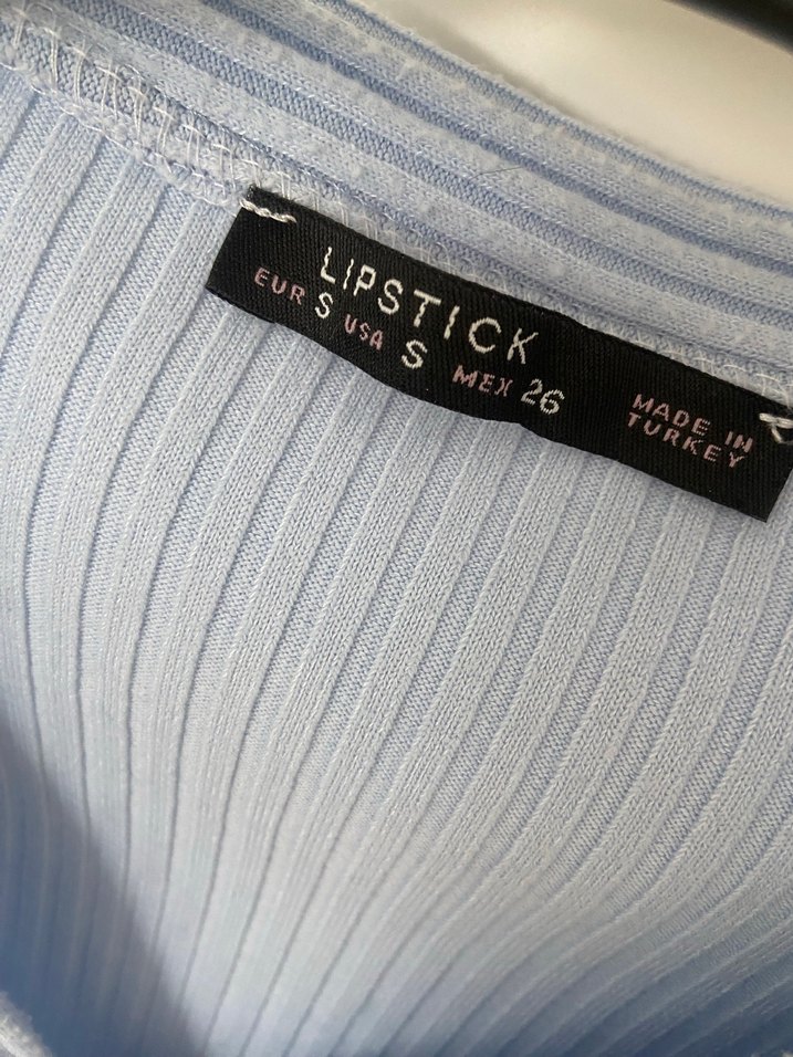 Düğmeli V YakalıKadın Kazak - Görsel 3