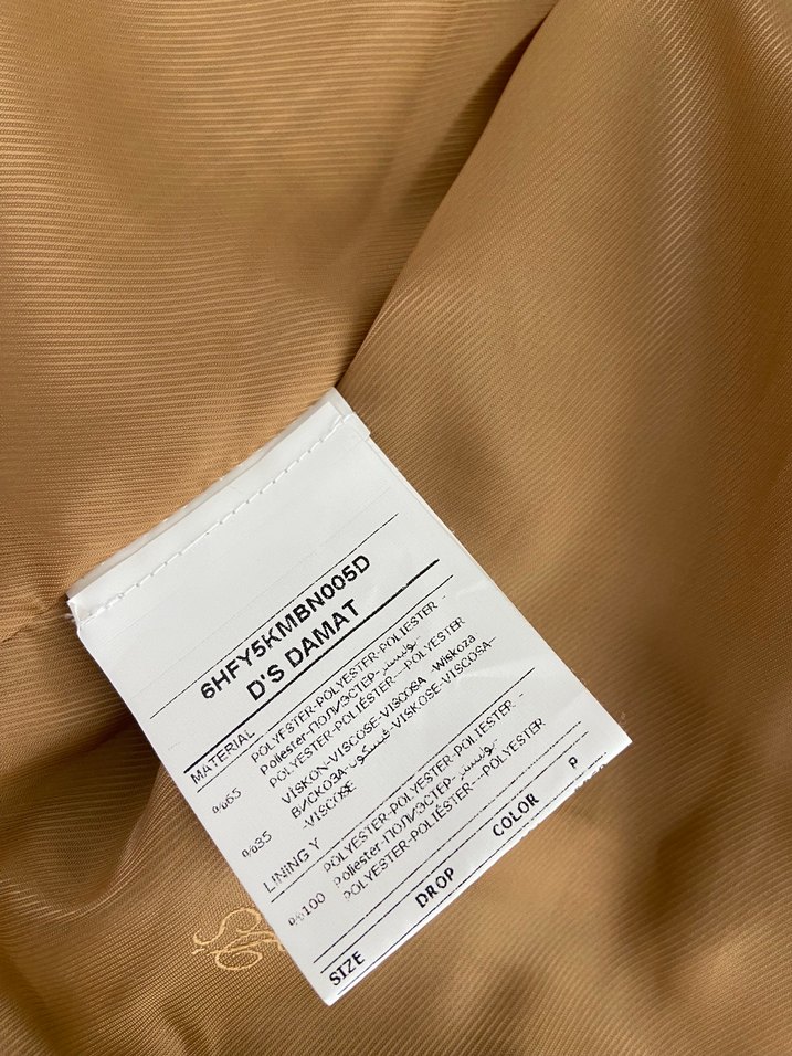 Düğmeli Kareli Klasik Yelek( DS DAMAT) - Görsel 5