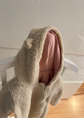 Bebek  çocuk Peluş Tulum Bej - Görsel 6