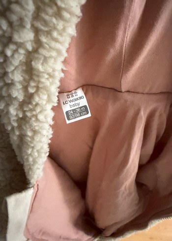 Bebek  çocuk Peluş Tulum Bej - Görsel 5