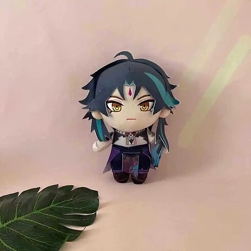 Xiao Genshin Impact Anime Oyun Karakteri Peluş Bebek