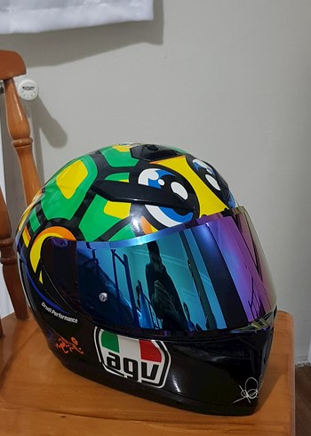 AGV K3SV TARTARUGA S BEDEN - Görsel 2
