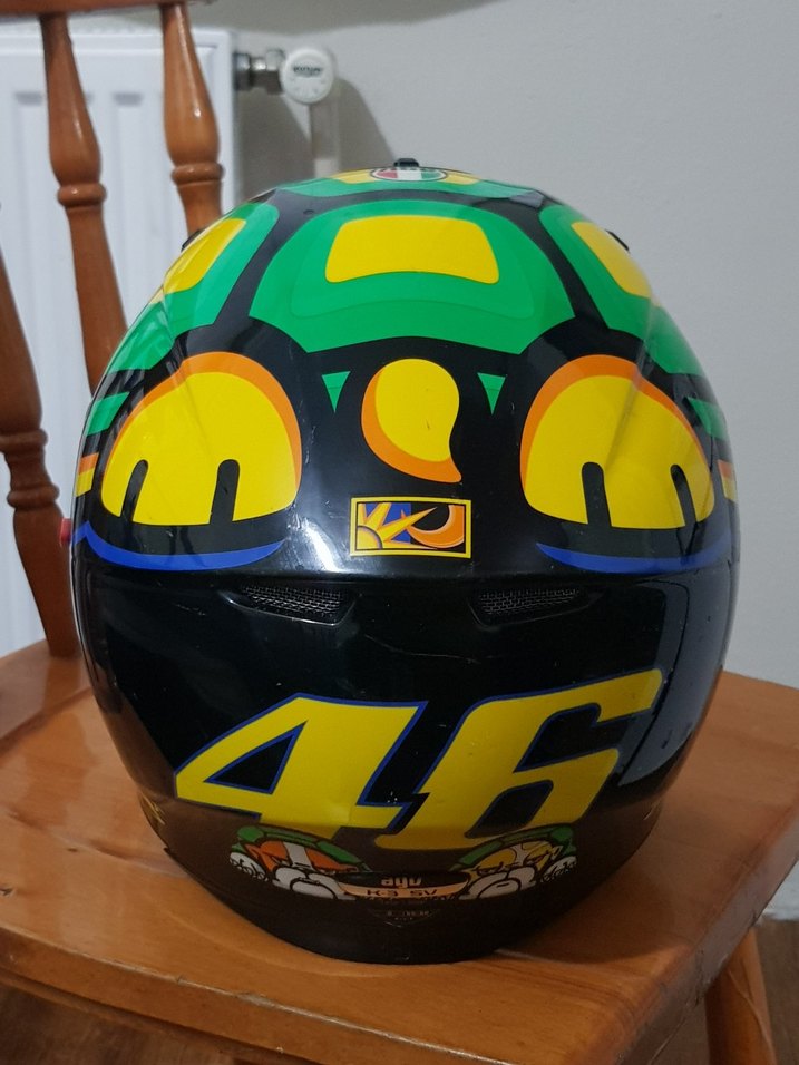 AGV K3SV TARTARUGA S BEDEN - Görsel 5