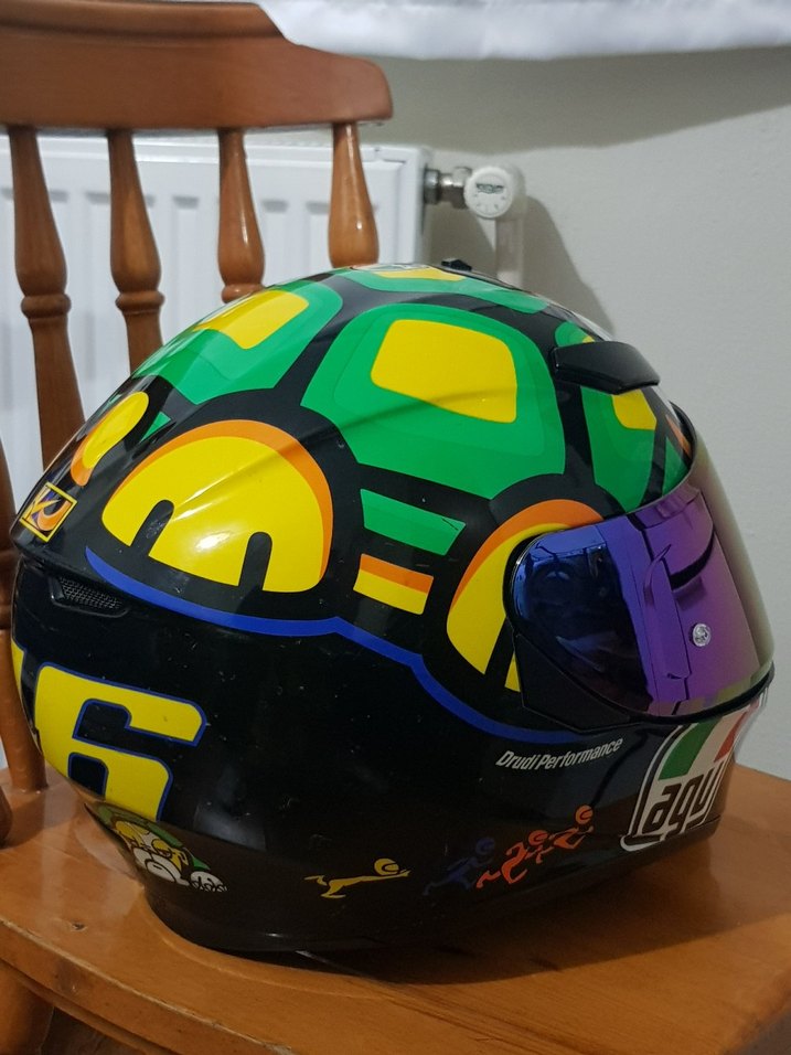 AGV K3SV TARTARUGA S BEDEN - Görsel 3