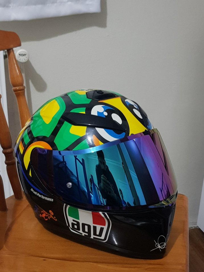 AGV K3SV TARTARUGA S BEDEN - Görsel 2