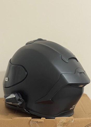 ORİJİNAL SCORPİON EXO R1 AİR L BEDEN MAT SİYAH İNTERCOMLU - Görsel 4