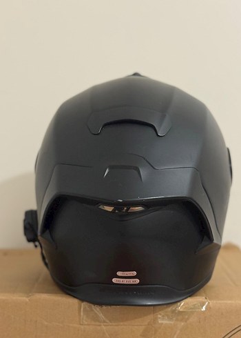 ORİJİNAL SCORPİON EXO R1 AİR L BEDEN MAT SİYAH İNTERCOMLU - Görsel 6