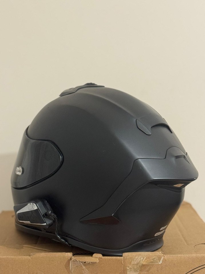 ORİJİNAL SCORPİON EXO R1 AİR L BEDEN MAT SİYAH İNTERCOMLU - Görsel 4