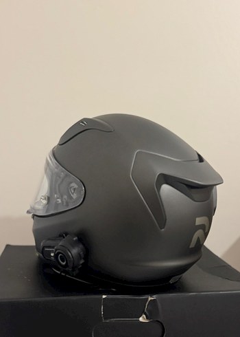 ORİJİNAL HJC RPHA 12 MAT SİYAH L BEDEN MAT SİYAH SİYAH VİZÖRLÜ - Görsel 5