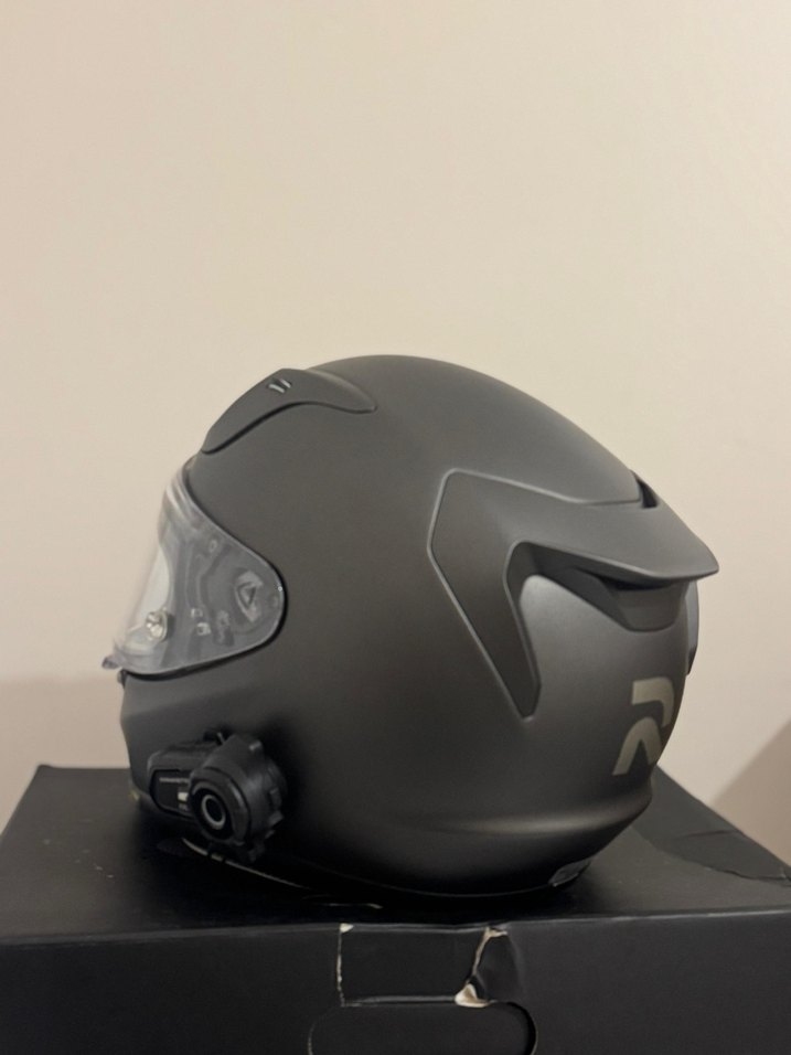 ORİJİNAL HJC RPHA 12 MAT SİYAH L BEDEN MAT SİYAH SİYAH VİZÖRLÜ - Görsel 5