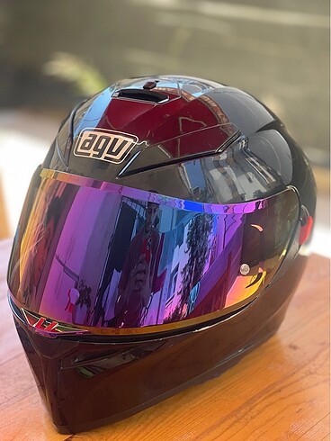 AGV K3SV PARLAK SİYAH S BEDEN
