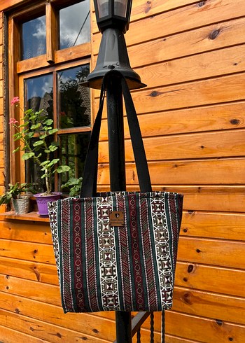 Etnik Desenli vintage mimoza kol Çantası