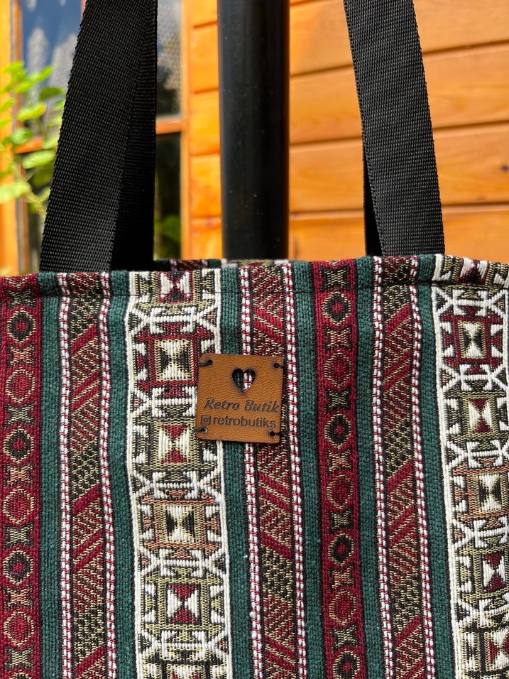 Etnik Desenli vintage mimoza kol Çantası - Görsel 4