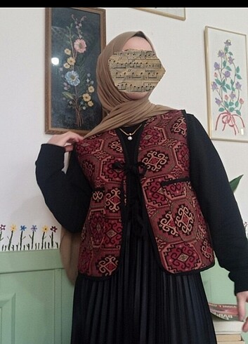Vintage Ateşböceği yelek