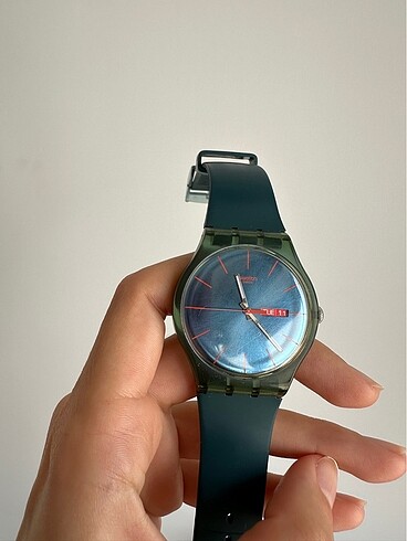 Beden haki Renk Swatch orijinal saat unisex