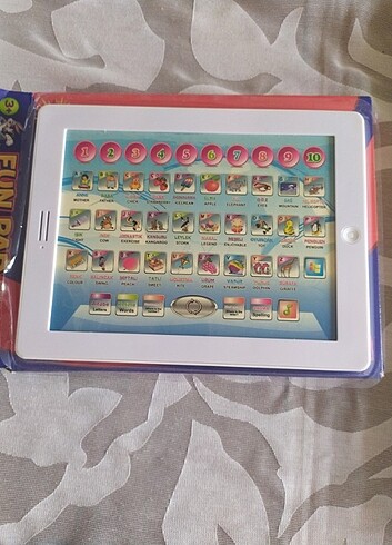 Beden Türkçe İngilizce Konuşan Oyuncak Tablet