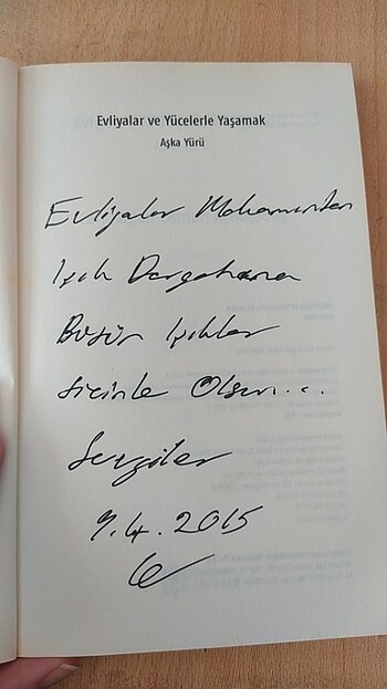  Beden Renk EVLİYALAR VE YÜCELERLE YAŞAMAK