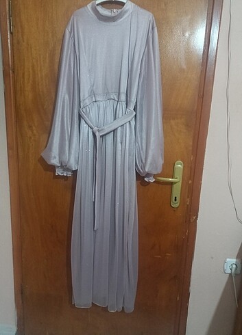 Pudra uzun elbise ????