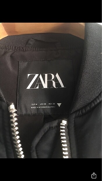 m Beden Zara crop mont