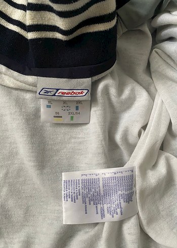 xxl Beden REEBOK CEKET
