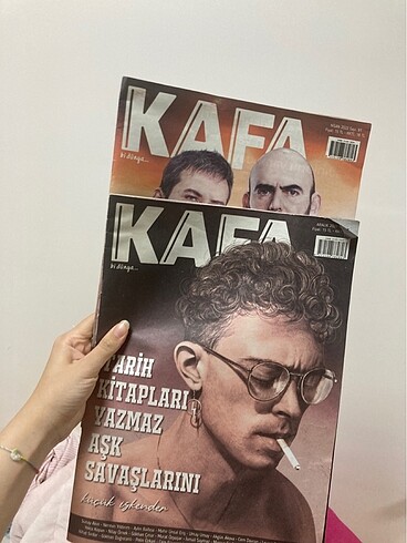 2 adet kafa dergisi