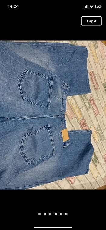 xl Beden mavi Renk pantalon