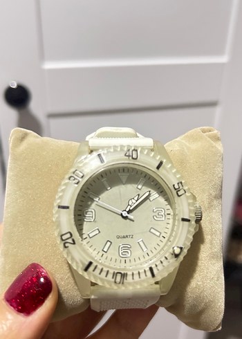 Beyaz Vintage Kadın Kol Saati - Görsel 2