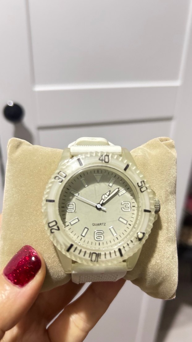 Beyaz Vintage Kadın Kol Saati - Görsel 2