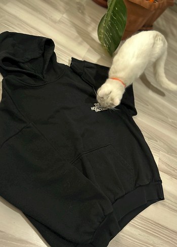 The North Face Siyah Kapüşonlu Sweatshirt - Görsel 3
