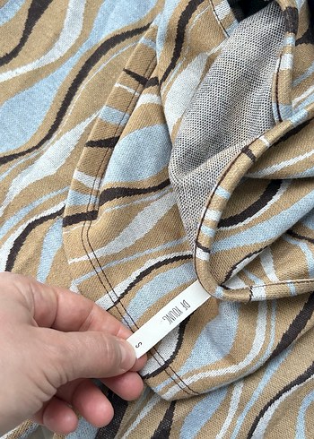 Bohem Tarz Pastel Kahverengi crop takım - Görsel 5