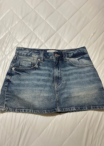 Stradivarius D62 şort etek - Görsel 2