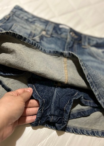 Stradivarius D62 şort etek - Görsel 4